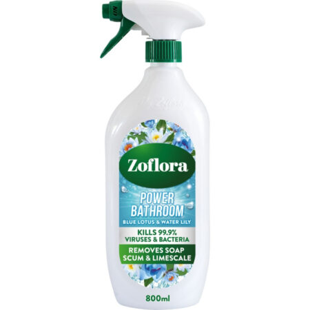Zoflora Power Bathroom Cleaner Blue Lotus & Water Lily