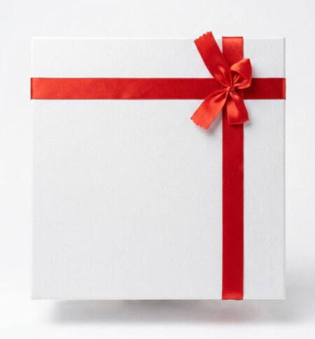 Gift Box With Ribbon Medium