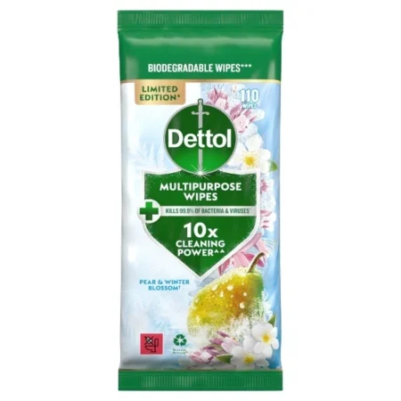 Dettol Multipurpose Wipes in the Pear & Winter Blossom