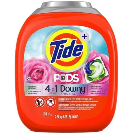 Tide 4in1 Downy Aprill Fresh Pods 104 Capsules