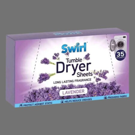 Swirl Tumble Dryer Sheets Lavender 35sheets