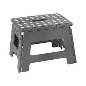 Dunelm Large Grey Step Stool